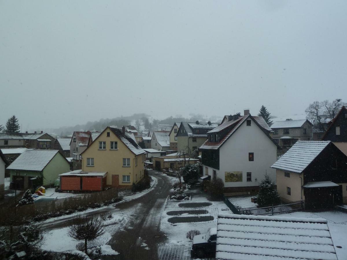 Ferienwohnung im gelben Haus Brotterode Exterior foto